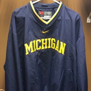 Nike Michigan Wolverines Wind Breaker